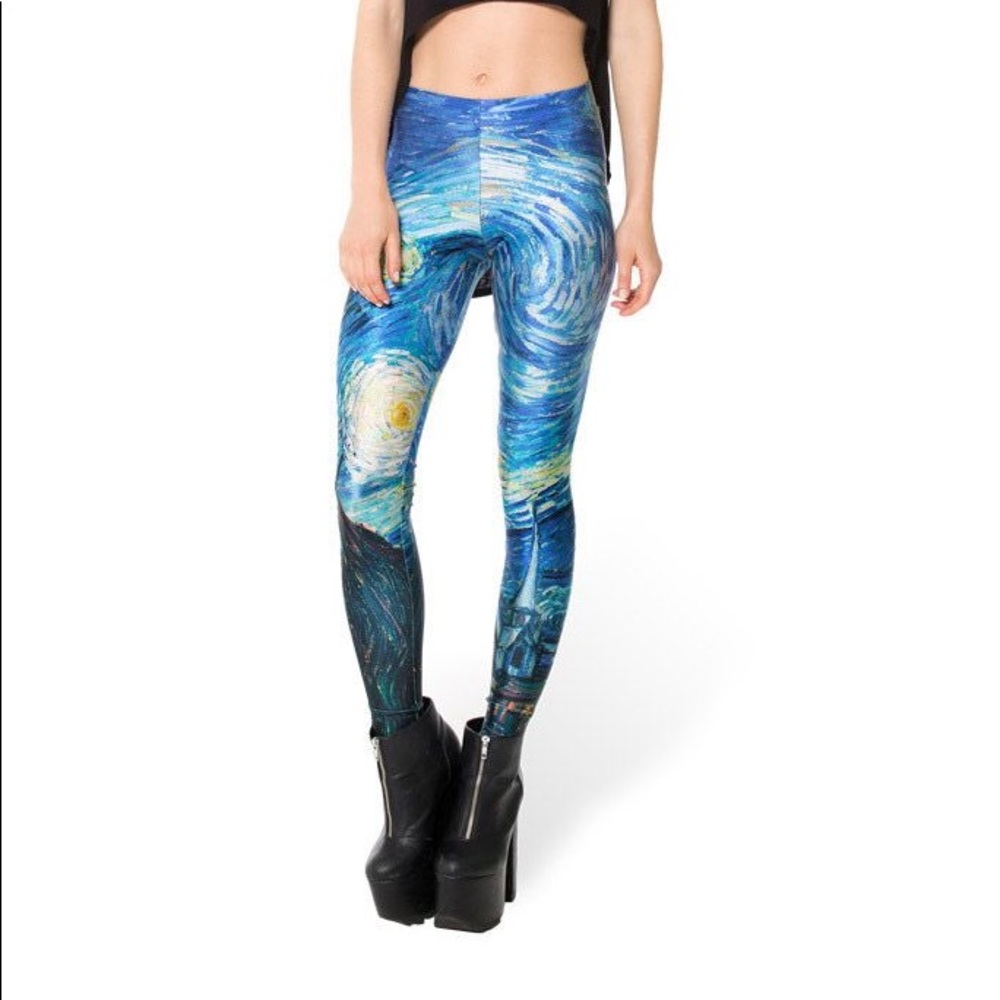 Starry Night 2.0 Leggings - Black Milk Clothing